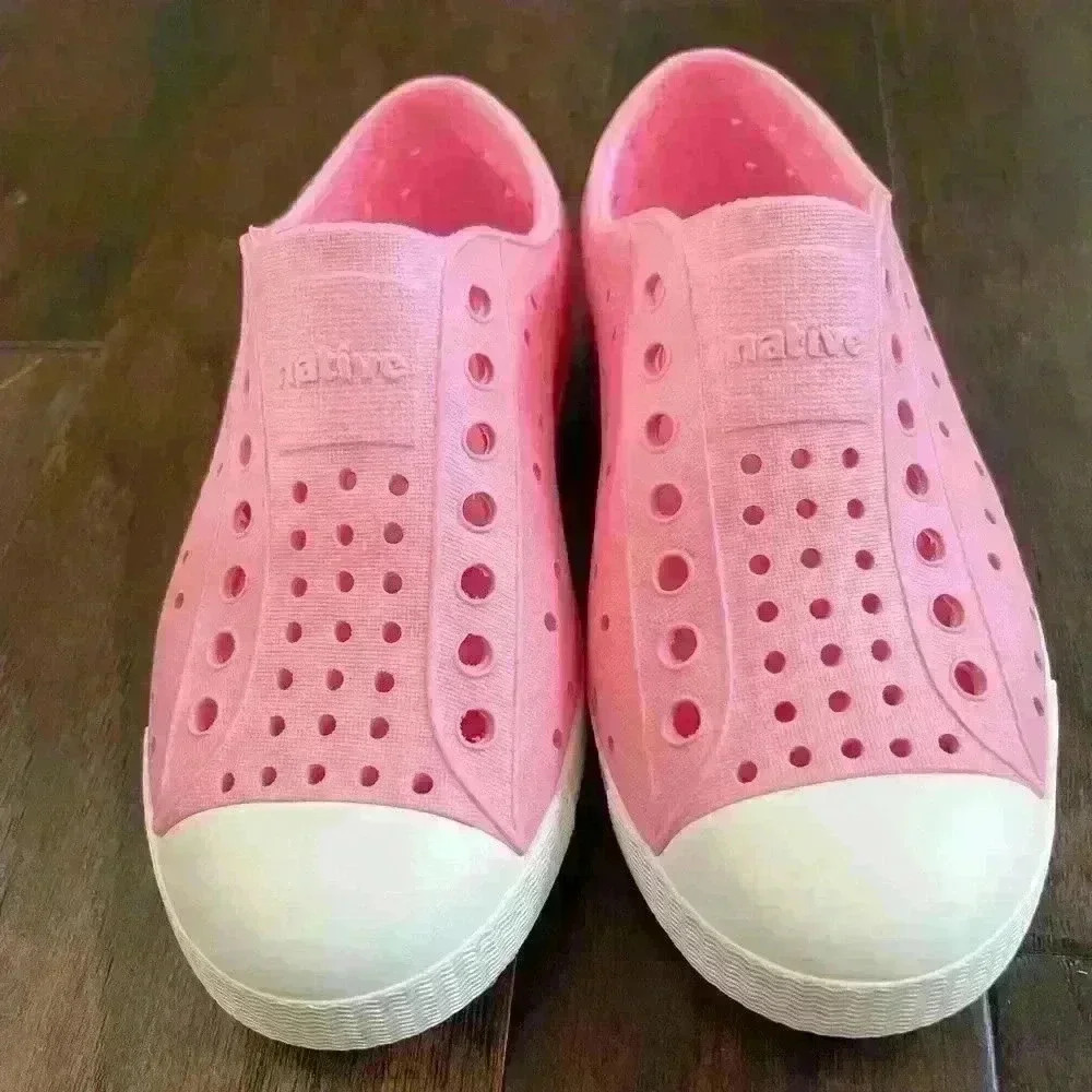 Native Girls Shoes Jefferson Pink Size 11